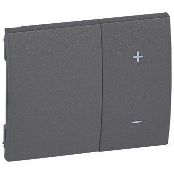 Legrand Galea Life Темная Бронза Накладка светорегулятора нажимного (мех 775652, 775653) 771286