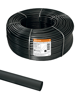 TDM Труба гладкая техническая ПНД d 25(с) черная SQ0413-0125