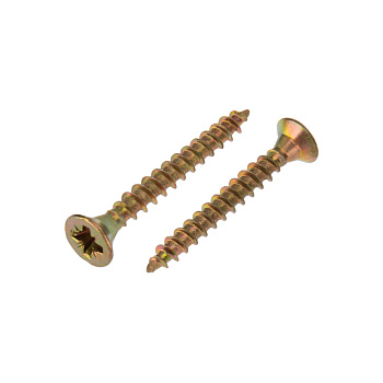 Kranz Саморез универсальный 3х25, желтый цинк, упаковка поставщика ( 24 000 шт. ) 1111-0325-1