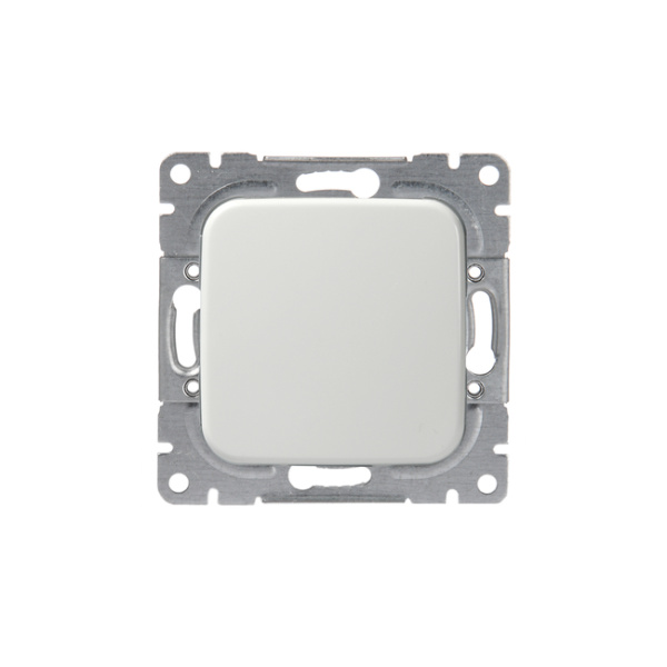 ABB Jussi Бел Переключатель 1-клавишный, 1-полюсный, 16А/230В (схама 6) 2TKA000194G1