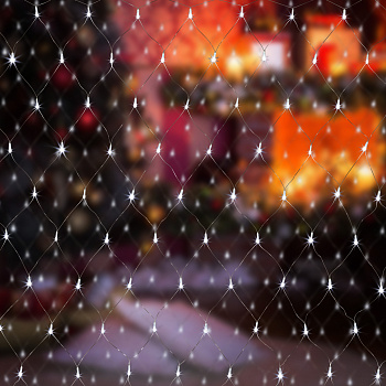 Eurosvet Гирлянда Сеть 300-001 белый 1,5*1,5м IP20 a044090