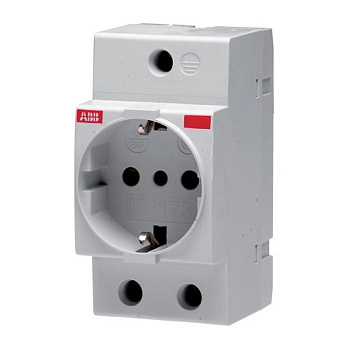 ABB M1173-L Розетка щитовая индик. Серая 2CSM112000R0701