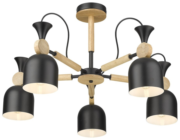 Velante 225-023-05, Светильник потолочный E27,5x40W