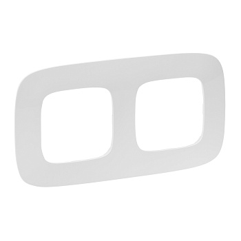 Legrand Valena ALLURE Белая Рамка 2-ая 754302
