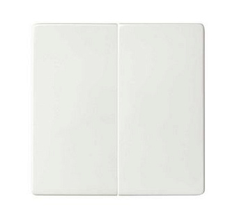 Simon S82 Concept Матовый белый, Клавиша 2-я для перекрестного выключателя 8202126-090