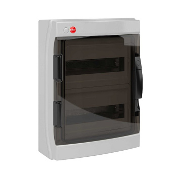 DKC Щиток настен. с дверцей, 24(2х12)  мод., IP 65