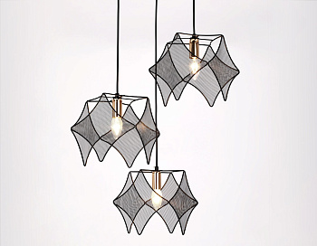 Ambrella Подвесной светильник в стиле лофт TR8427/3 BK/GD черный/золото E14/3 max 40W D510*1000