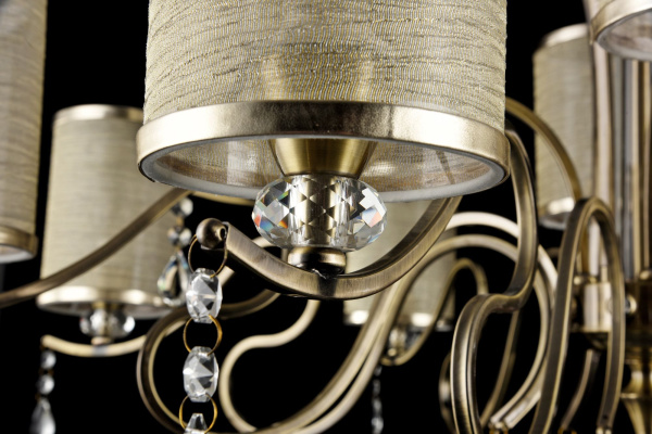 Купить Freya Classic Faust Бронза Антик Люстра E14 40W FR2300-PL-08-BZ