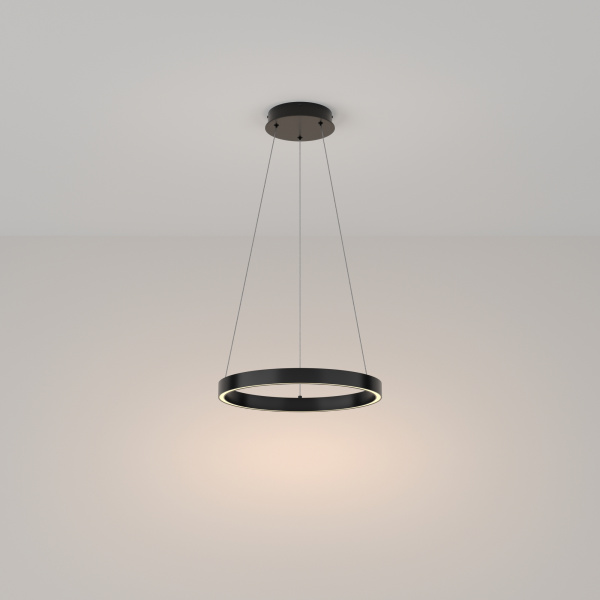 Maytoni Modern Rim Подвесной светильник Черный MOD058PL-L22B3K