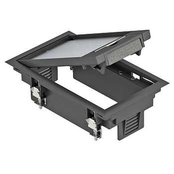 OBO Bettermann Лючок GES2U (универсальный) 3xModul45 (полиамид, серый) 7405116