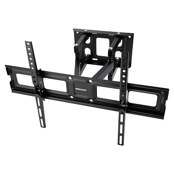 Кронштейн для телевизора 37"-70" дюймов, наклонно-поворотный, двойное колено серия HOME Rexant 38-0370