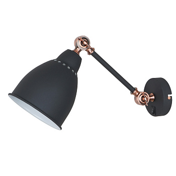 Arte Lamp BRACCIO Бра 23*15*40 A2054AP-1BK