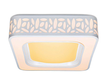 Ambrella Потолочный светодиодный светильник с пультом F214 WH 144W 565*565*100 (ПДУ РАДИО 2.4) F214 WH 144W D565