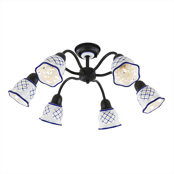 Citilux CL534161 Ажур Синий Светильник Люстра