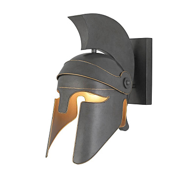 Favourite Country настенный светильник каркас темно-серого цвета и окантовка цвета окрашенной бронзы 2694-1W