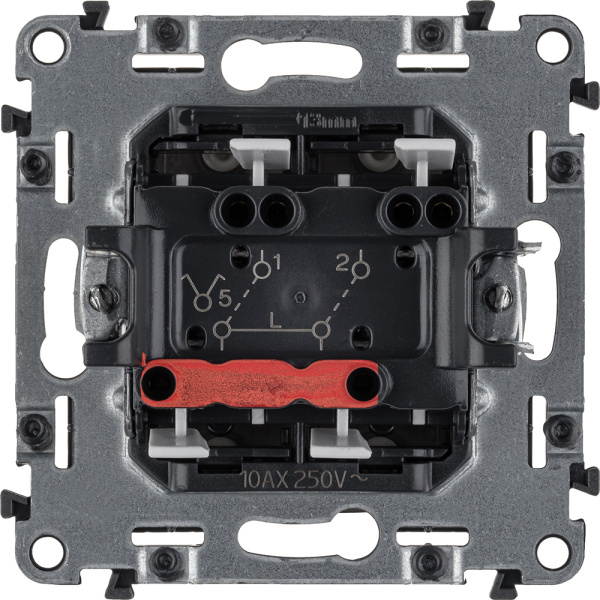 Купить Legrand Valena ALLURE DIY Сл.кость Выключатель 2-х клавишный 10А 250В 752805