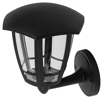 ЭРА Садово-парковый светильник ДБУ 07-8-005 У1 Дели 1 настенный черный