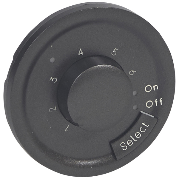 Legrand Celiane2 Графит Лицевая панель термостата для теплого пола 067405 067989