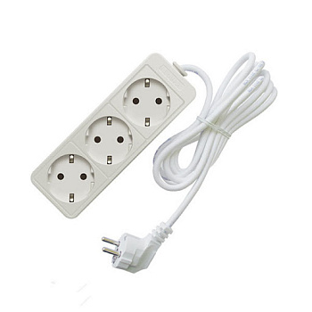 Союз Удлинитель быт.1,5м 1300 Вт 3гн. ШВВП 481S-0301