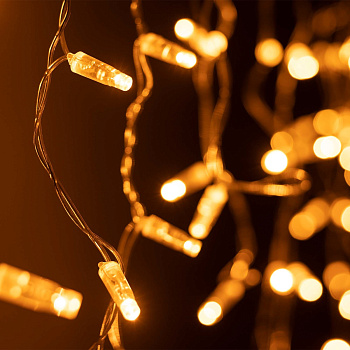 Arlight Светодиодная гирлянда ARD-EDGE-CLASSIC-2400x600-CLEAR-88LED-STD Yellow (230V, 6W) (Ardecoled, IP65) 031183