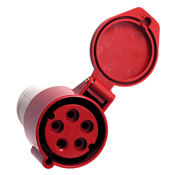 EKF PROxima Розетка переносная 235 3Р+РЕ+N 63А 380В IP67