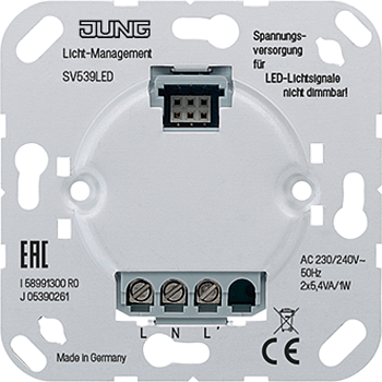 JUNG Вставка питания светодиодов SV539LED