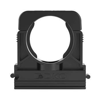 DKC Держатель с крышкой DN 23 мм, полиамид, цвет чёрный