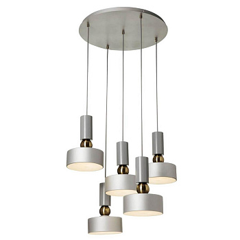 Maytoni Modern Void Серый Подвесной светильник E14 40W MOD030PL-05GR