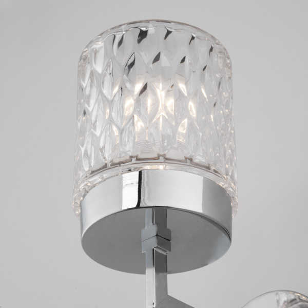 Купить Eurosvet Бра со стеклянным плафоном 60127/1 хром a057086