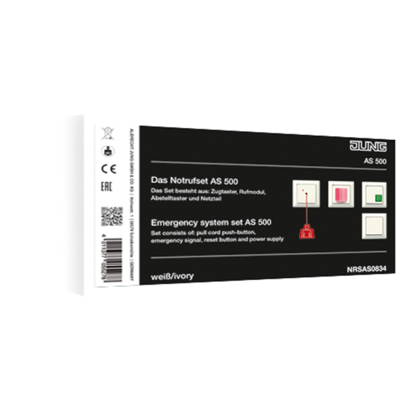 JUNG система  экстренного вызова, слоновая кость NRSAS0834