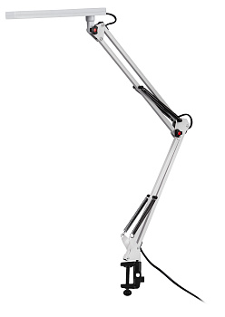 ЭРА Настольный светильник ЭРА NLED-507-8W-W светодиодный на струбцине белый