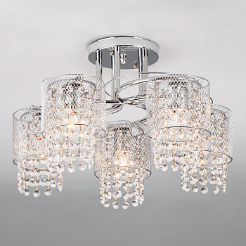 Eurosvet Потолочный светильник 30137/5 хром 00000084463