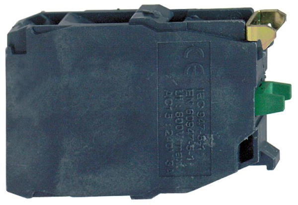 SE XB5 Блок контактный 1НО+1НЗ ZBE205