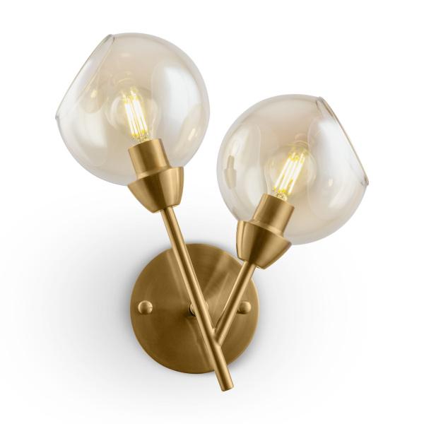 Купить Freya Modern Sherry Латунь антик Бра FR5121WL-02G