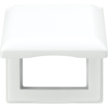JUNG Откидная крышка 80,5 x 80,5 мм противоударная белая AS581BFKLWW