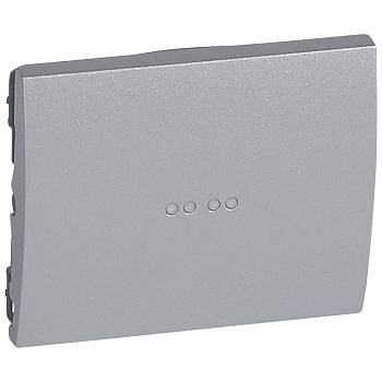 Legrand Galea Life Алюминий Клавиша 1-ая c точечной подсветкой 771334