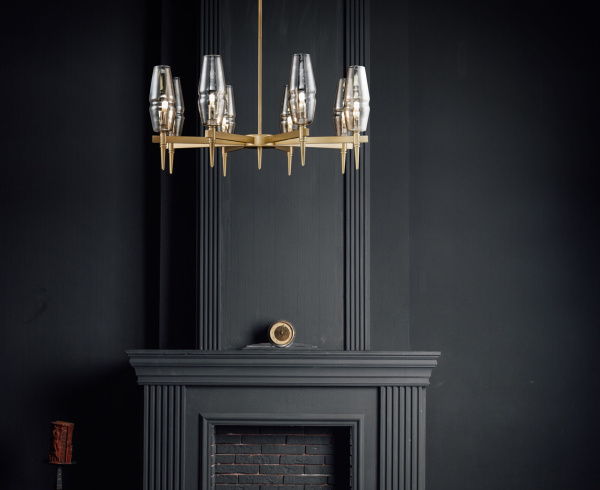 Купить Maytoni House Lita Матовое Золото Люстра G9 28W H002PL-08G