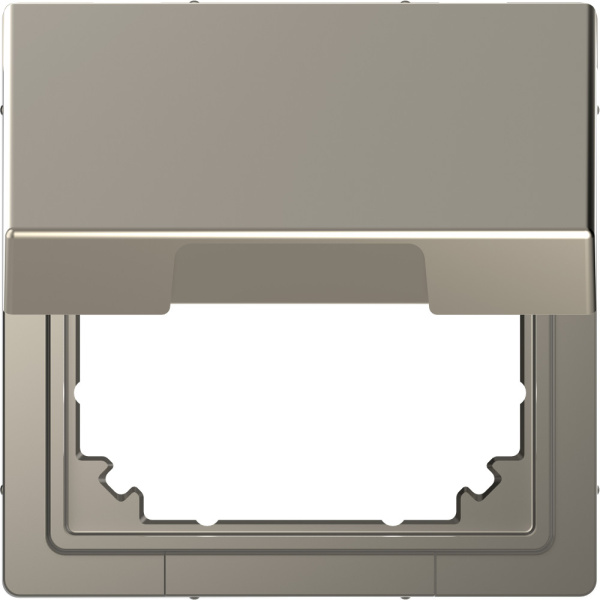 SE Merten D-Life Никель Адаптер с крышкой для интеграции System M в D-Life MTN4081-6050