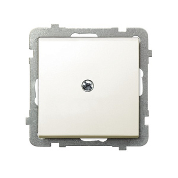 Ospel Sonata Бежевый Заглушка серии SONATA, без рамки Z-1R/m/27