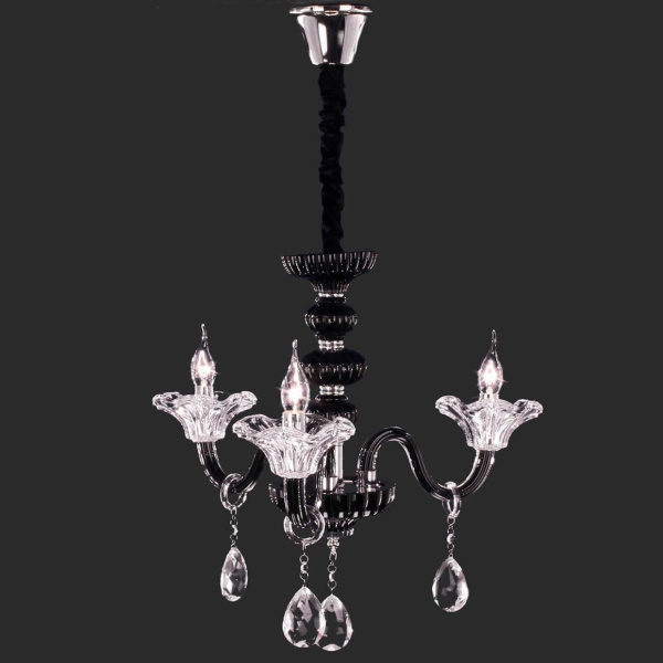 Купить Citilux CL351133 Ирида Черн+Прозр Светильник Люстра