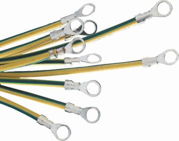 Купить SE Провод заземления 25 мм, длинна 220мм NSYEL2225D8