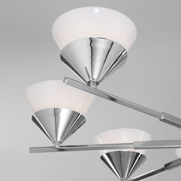 Купить Eurosvet Потолочная люстра в стиле лофт 70138/8 хром a057600