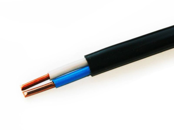 Кабель силовой ВВГнг(А)-LS 2х6ок(N)-0,66 ГОСТ (Людиновокабель)