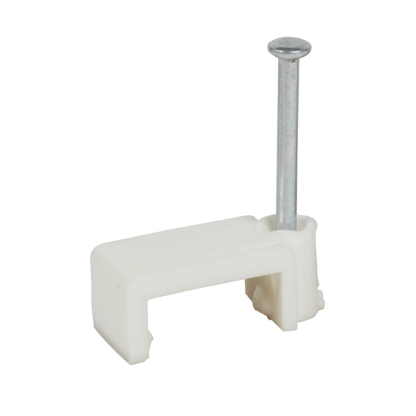 Tech-Krep Скоба для кабеля плоская Б7 мм (50 шт) - пакет 103657