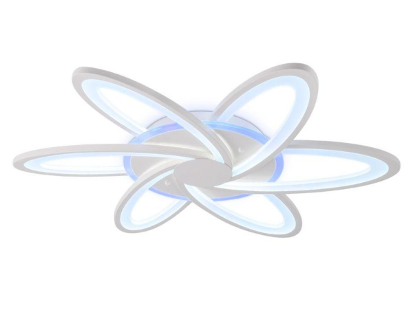 Купить Ambrella Потолочный светодиодный светильник с пультом FA541/6 WH белый 108W 700*670*60 (ПДУ РАДИО 2.4)