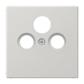 JUNG LS 990 Светло-серая Накладка TV-SAT-FM розетки LS990SATLG