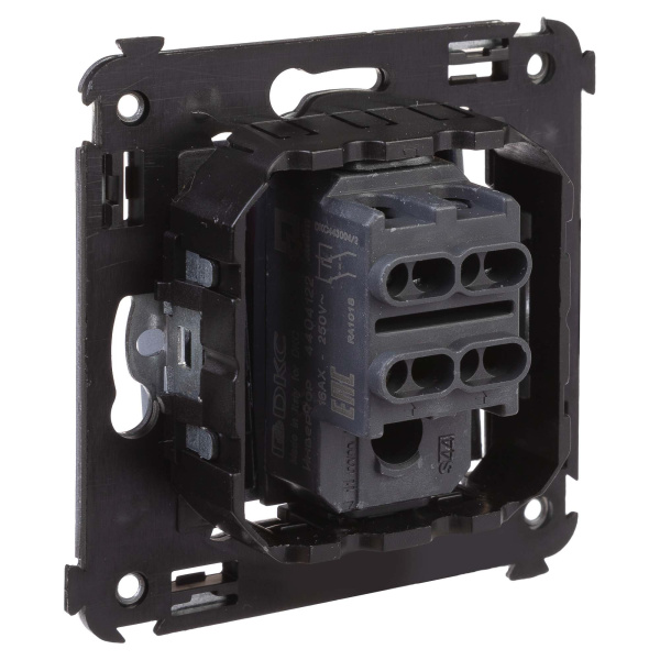 Купить DKC Инвертор одноклавишный в стену, "Avanti", "Закаленная сталь"