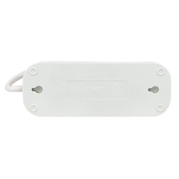 Купить EKF PROxima Удлинитель "Эксперт" 3 гнезда 3 метра 16А/3,5кВт с заземлением ПВС 3х1