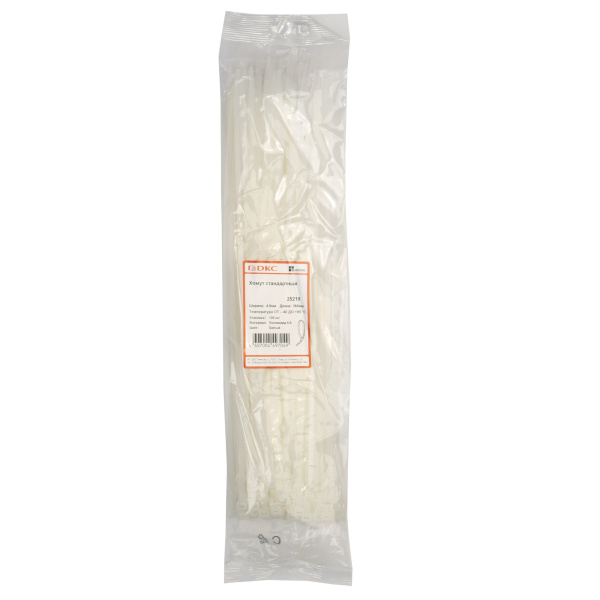 Купить DKC Хомут P6.6 стандартный, белый, 4,8х360 25219