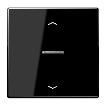 JUNG Клавиша для кнопки BCU, чёрная LS990KO5PSW